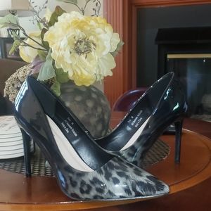 Olivia Miller Wish You Were Here Leopard Pumps